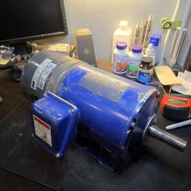 Dtp0014 Westinghouse Teco 1 Hp Motor 3 Phase 143t Frame 1750 Rpm With Dayton 5ura3