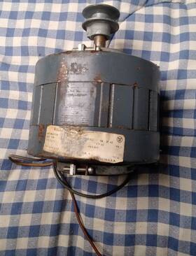 Fr.bt-42 Westinghouse Vintage Ac Motor 1/6 Hp 115v Type Fll - Untested