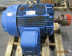 Hb1254 Westinghouse 125 Hp Teco Keyed Motor 480 Vac 2700 Rpm 444t Frame 3