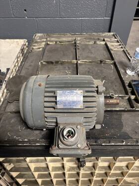 Aeeane012 Westinghouse N0034 Teco Type Max-se 3-phase Induction Motor Used