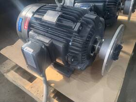 Np0152 Westinghouse Teco 15 Hp Ac Electric Motor 254t 230/460 Vac 3525 Rpm Tefc