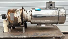 Wfp0024c Westinghouse 2hp Teco Ss Washdown Motor W Sterling Model Gear Drive 3.3 1 750rpm