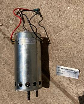 Mf-5280m12 Winsource Motor 115v 60hz 4 Amps Model Tested
