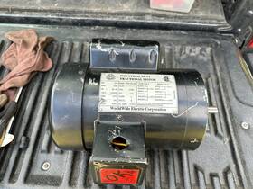 T34-18-56c Worldwide Electric Corp Ww Industrial Motor 3/4hp 115/230vac 1 Ph 1725 Rpm -t34-18-56c