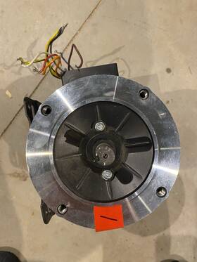 Nate1-18-56cb Worldwide Electric Nate11856cb 1/2 Hp Motor. 3 Phase Motor