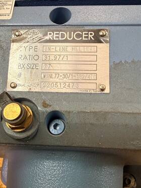 Winl77-30 Worldwide Electric Reducer Winl77-30/1-182/4tc In-line Helical