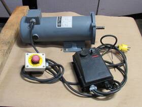 Wpmdc1.5-18-90v-56cb Worldwide Pmdc Motor 1.5 Hp 90v W Variable Speed Controller