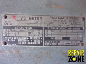A-1831 Yaskawa 11 Kw 1800 Rpm Fr 3 Phase Motor Liquidation