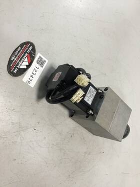 Sgm-02a312 Yaskawa Ac Servo Motor With Gearbox Used #123476
