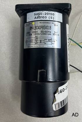 Rm-l8c40pb5x018 Yokogawa Sertec Reversible Motor