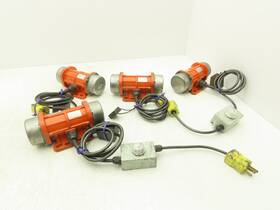 Hy-120 Yuanpu Hy-120/110n Industrial Vibrating Motor 110v 1ph 120w 3600rpm Lot Of 4