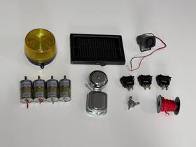 Zga37rg13.5 Zheng Zytd520 4 12v Dc Motor Siren 3 Reverse Polarity Switches Doorbell And More