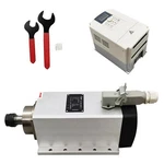 Square Spindle Motor 220V 3.5KW Mounting Flange ER20 Inverter-driven. Fixed Price $557.42.