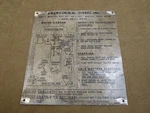 Vintage Emerson Gm General Motors Diesel Inc EM2-71 PFE67 Engine Id Plate Plaque. Fixed Price $34.95.