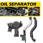 Pcv Crankcase Valve Vent Cover Separator Oil + For Hose Audi A4 Vw Golf 2.0L. Fixed Price $35.99.