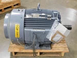 Rebuilt 100 Hp Teco Westinghouse Electric Motor 1180 Rpm 460V 124A 1.0SF. Fixed Price $1250.00.