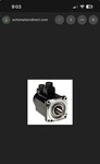 Automation Direct Sureservo Ac Motor SVL-210. Fixed Price $775.00.