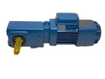 Demag .88 Hp 1720 Rpm Ac Motor Zba 80 4 B020 W/ Brake & WUE20DD Gear Box. Fixed Price $1999.99.