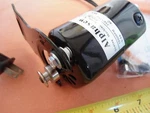 Alphasew Universal Home Sewing Machine Motor Black 110V 0.9A 7000RPM 90W Bracket. Fixed Price $39.95.