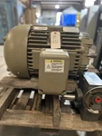 General Electric 50HP Motor, 3570RPM, 3PH, 440V, 326TS Frame, Rewound (#421). Fixed Price $3500.00.