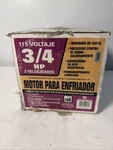 *new/sealed* Dial 2-SPEED 3/4 Hp Evaporative Cooler Motor (model: 2206). Fixed Price $67.49.
