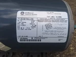 Ge K1486 5K48TN6119A Condenser Motor 1-1/2 Hp 1140 Rpm 208-230/460V 3PH. Fixed Price $284.00.