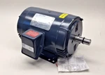 Marathon GT0013 Used Electric Motor 3PH 5HP 208-230/460V PVK-184TTDB6026-BB-H. Fixed Price $387.50.