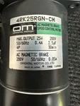 Oriental Motor Speed Control 4RK25RGN-CM 25W 200VOLT 0.4AMP 2.5UF. Fixed Price $69.99.