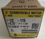 2445049004GS Franklin 1/2HP 4" Submersible Water Well Motor 115V, Single Phase. Fixed Price $480.00.