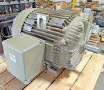 New Ge Hp Xtra Sev Duty Motor / 460 Volt 1190 Rpm 404TS Frame. Fixed Price $2494.00.
