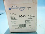 New Emerson Motors 9645 Shaded Pole Fan 1/80HP 115V 1550RPM 1-SPEED Ccwse. Fixed Price $44.99.