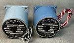 (2) Superior Electric SS25-1110(U) 72RPM 120V Synchronous Stepping Motors. Fixed Price $65.00.