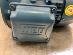 #156 Weg .7536ET3WAL80-W22, 1HP, 3600RPM, Frame, 460V 3PH, Metric Motor. Fixed Price $385.98.