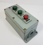 New Furnas 50HA3E4 Start Stop Slow Heavy Duty Push Button Electric Control Box. Fixed Price $84.95.