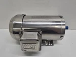 New Old Stock! Weg 1HP 3440RPM Stainless Steel Motor 00136ET3ESS56C. Fixed Price $509.96.