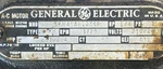 General Electric A-c Motor 5KH45AB1286B 1/4 Hp 210/230 Volt- Not Tested. Fixed Price $75.00.