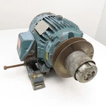 Reliance Electric 1HP 1760RPM 460V 3PH Ac Motor W/ Gerbing Roto-cone Pulley. Fixed Price $389.99.