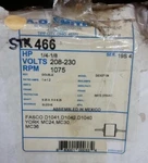 Ao Smith #466 1/4 Hp Permanent Split Capacitor, Double Shaft Enclosed Motor. Fixed Price $75.00.