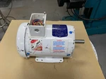 Baldor WDM3558TP Washdown Motor 2HP 3PH 1740 Rpm 208-230/460V Missing Cover. Fixed Price $400.00.