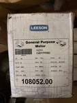 Leeson 3/4 Hp 24V Dc Motor C4D17FK8D 108052.00. Fixed Price $500.00.