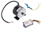Electric Motor Kit Crazy Cart 500 Watt 36V Over Volt Currie XYD-6B2+CONTROLLER. Fixed Price $123.59.