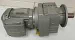 Sew Eurodrive Gearmotor RF57DRS71M6 1100 Rpm 80.55:1 Ratio 1-3/8" Shaft. Fixed Price $299.99.