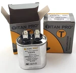 Lot Of 2 Titan Pro TOCF5 Motor Run Capacitors 5MFD Oval 370/440 Vac. Fixed Price $13.99.
