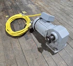 Brother H2L22R25-MF2AEN Induction Motor 3PH 1/4 Hp 4P Ratio 25:1 7/8 Drive Shaft. Fixed Price $300.00.