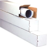 White Brown Box Corrugated Square 3" Round 2" Mailing Storage 50 100. Fixed Price $142.95.