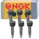 6 Pc Ngk 48715 U5105 Ignition Coils For UF502 UF-502 IC582SB GN10310 Ao. Fixed Price $183.66.