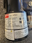 Dayton 4Z521 Motor & Gear Box. Removed From Stock Room. Fixed Price $375.00.