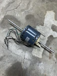 Ge 3898 3/4 Hp 208-230V Dual Shaft Electric Motor Single Phase 1625 Rpm. Fixed Price $140.00.