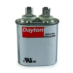 Dayton 2MDV8 Run Capacitor, 12.5 Mfd, 370V, Oval. Fixed Price $5.55.
