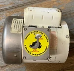 Leeson Electric Washdown N6C34WC3A Motor 1PH RPM-3450 FRAME-B56C Tested Works. Fixed Price $150.00.